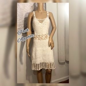 *** Mel Crochet mini dress